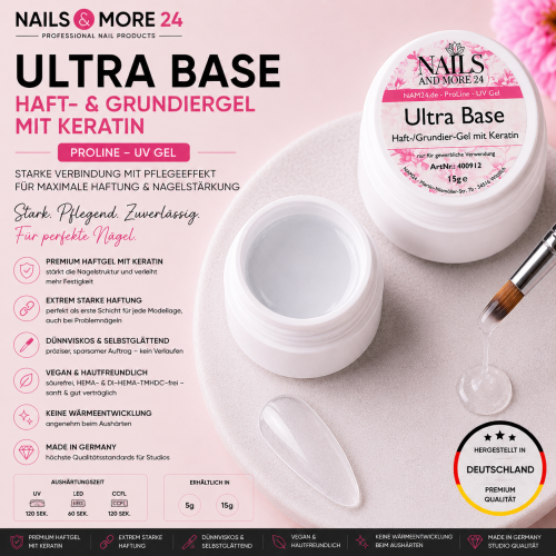 NAM24 - Ultra Base Gel mit Keratin (5-15g)